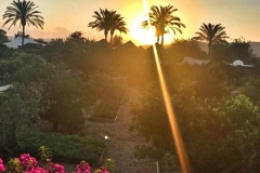Ibiza Sunset - ready for the show
